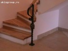 trepte scari, placari scari cu lemn masiv