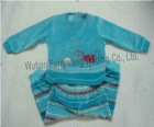 children 2pcs velvet set