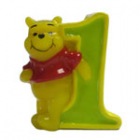 Lumanare 3D pentru tort cifra 1, Winnie the Pooh