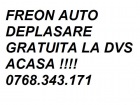 Incarcare freon AUTO la domiciliul clientului 85 RON .