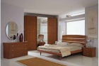 Dormitor tineret modern cires cu usi glisante Orhideea