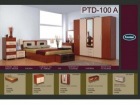 Dormitor tineret modern cires cu bej PTD 100A