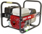 GENERATOR MONOFAZAT CU MOTOR HONDA AGT 4501 HSB - HONDA