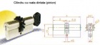 CODKEY, cilindru cu amprenta pe 3 planuri