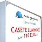 ActivAdvertising - Caseta luminoasa 110 euro/mp