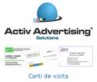 ActivAdvertising - Carti de vizita 4.5 euro / 100 buc