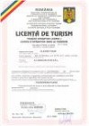 Intocmirea documentatei si obtinerea Licentei de turism