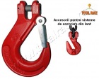 Accesorii ridicare lant, carlige, lanturi de ridicat, cuple lant