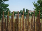 Gard din bambus negru, LILI