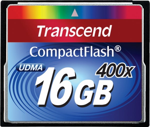 CARD DE MEMORIE TRANSCEND CF CARD 16GB 400X