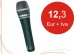 Proel DM226 microfon dinamic voce