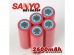 Acumulator 18650 SANYO 2600 mAh 3.7 V Li-Ion celule laptop