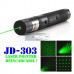 JD-303 - Laser Verde Reincarcabil Green Pointer 3D cu cheita