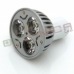 Lampa LED MR16 3*1W 12V lumina alba/calda