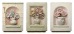 Tablou decorativ in relief: triptic floral