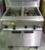 friteuze inox 2 cuve pe suport second hand