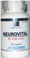 NEUROVITAL FORTE cu B1 B6 si B12 Acid Alfa Lipoic 60 capsule