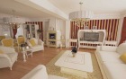 design interior tapet living de lux