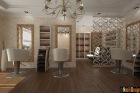Design interior coafor stil clasic de lux bucuresti