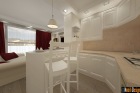 Design interior living cu bucatarie open space Constanta
