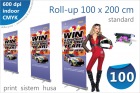 ROLL-UP si PRINT 100 x 200cm STANDARD | PRET 160 lei