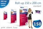 ROLL-UP si PRINT 150 x 200cm STANDARD | PRET 240 lei