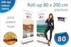 ROLL-UP si PRINT 80 x 200cm PREMIUM | PRET 140 lei