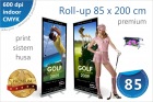 ROLL-UP si PRINT 85 x 200cm PREMIUM |  PRET 145 lei