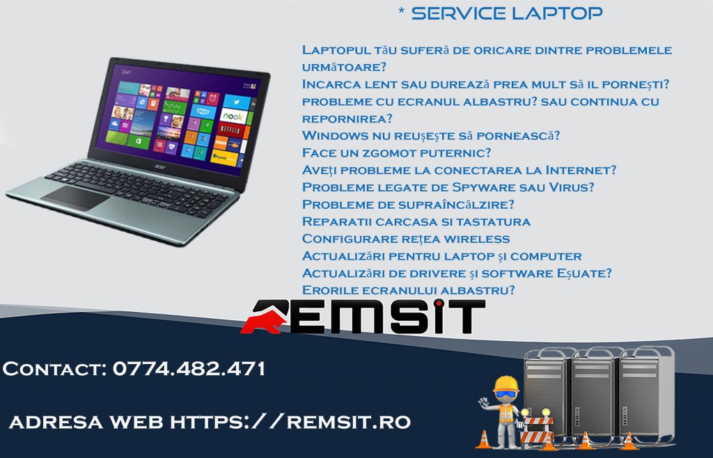 service laptop timisoara