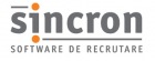 Sincron - software de recrutare