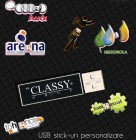 Publicitate pe USB Memory Stick personalizat