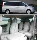 Transfer aeroport Mercedes Viano de lux cu sofer